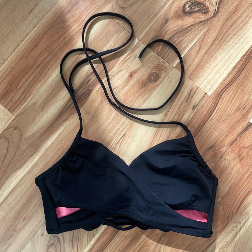 Victoria Secret PINK Small black bathing suit top